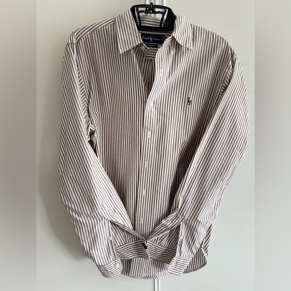 Ralph Lauren Classic fit button-down shirt.